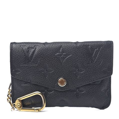 louis vuitton key pouch empreinte|authentic Louis Vuitton key pouch.